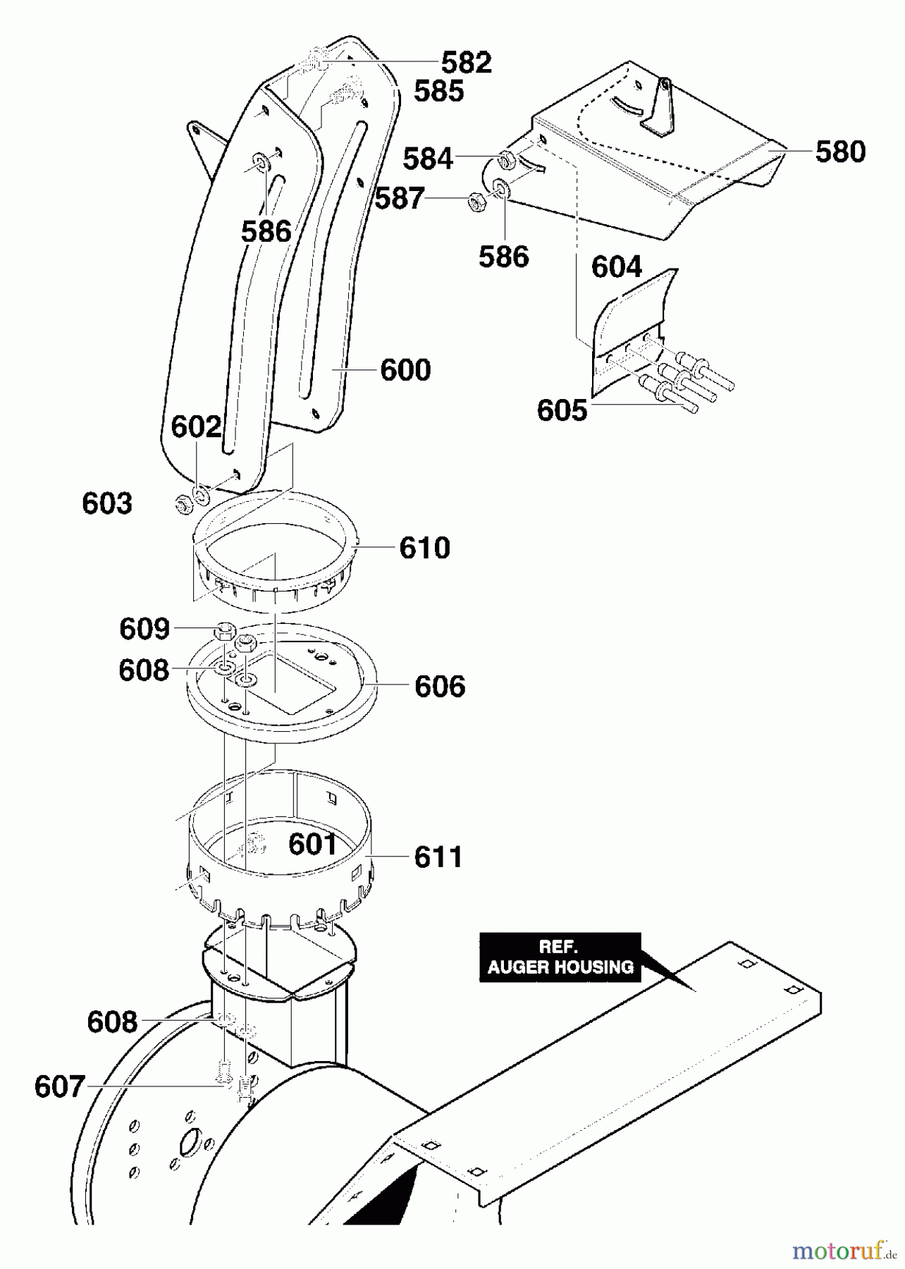  Murray Schneefräsen 629108x31A - Scotts 29