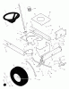 Murray 40507x8B - Scotts 40" Lawn Tractor (1999) (Home Depot) Ersatzteile Steering
