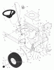 Murray 40507x8B - Scotts 40" Lawn Tractor (2000) (Home Depot) Ersatzteile Steering