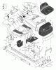 Murray 40507x8C - Scotts 40" Lawn Tractor (2001) (Home Depot) Ersatzteile Chassis & Hood