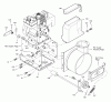 Murray 629118x43B - Yard King 29" Dual Stage Snow Thrower (2004) Ersatzteile Frame