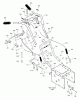Murray 629118x43B - Yard King 29" Dual Stage Snow Thrower (2004) Ersatzteile Handle Assembly