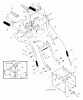 Murray 629118x5A - 29" Dual Stage Snow Thrower (2003) Ersatzteile Handle Assembly