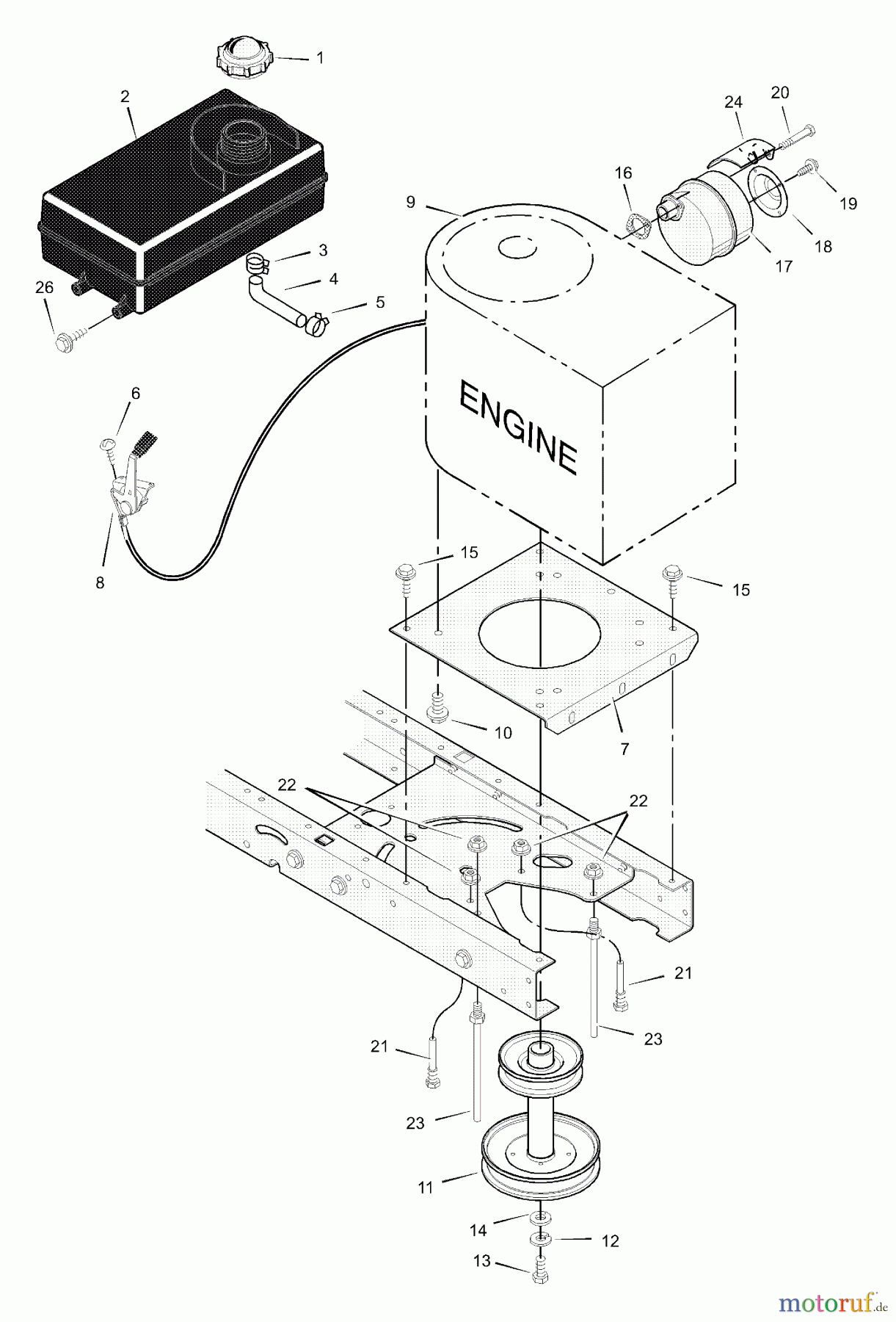  Murray Rasen- und Gartentraktoren 40508x92B - B&S/Murray 40