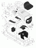 Murray 40508x92C - B&S/ 40" Lawn Tractor (2000) (Walmart) Ersatzteile Chassis & Hood