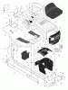 Murray 40508x92D - B&S/ 40" Lawn Tractor (2001) (Walmart) Ersatzteile Chassis & Hood
