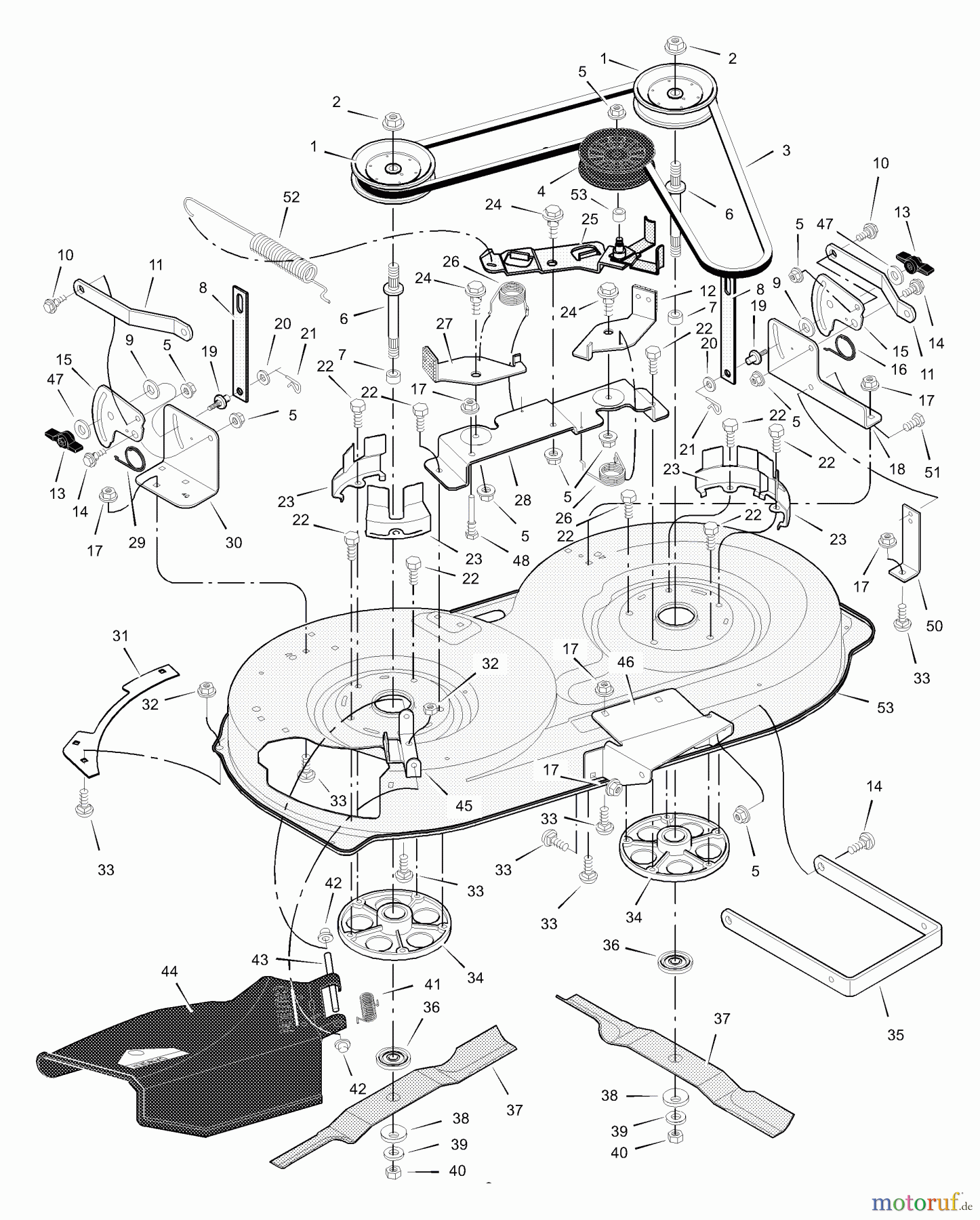  Murray Rasen- und Gartentraktoren 40508x92D - B&S/Murray 40