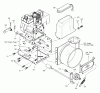 Murray 633128x43A - Yard King 33" Dual Stage Snow Thrower (2003) Ersatzteile Frame