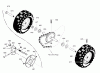 Murray 633128x43A - Yard King 33" Dual Stage Snow Thrower (2003) Ersatzteile Wheels