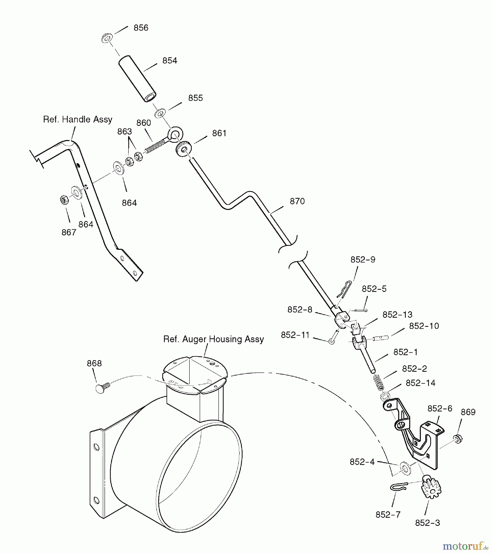 Murray Schneefräsen 726E (LP1695444) (1695444) - John Deere 26
