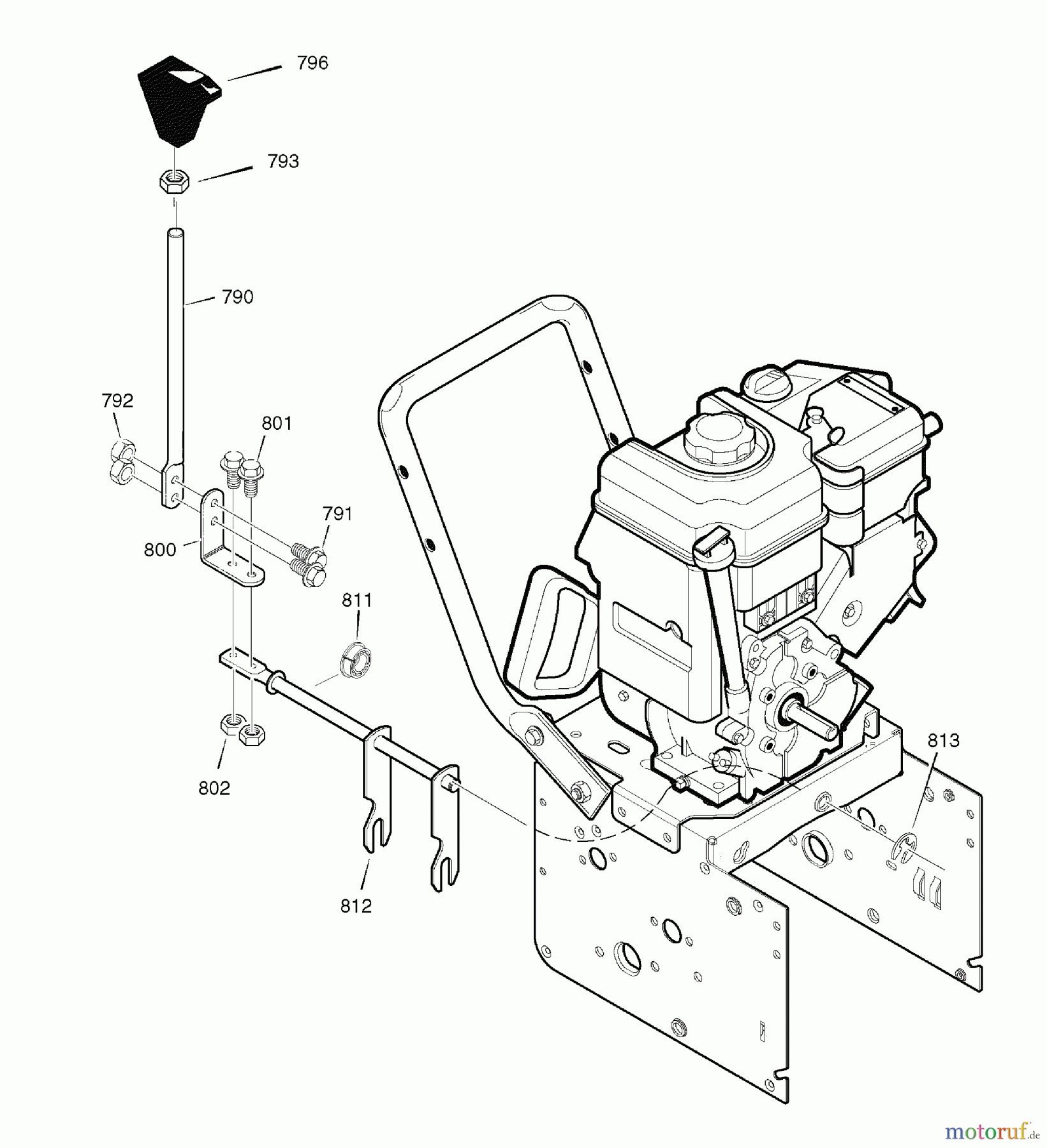 Murray Schneefräsen 726E (LP1695444) (1695444) - John Deere 26