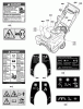 Murray 822S (1696161-00) - Briggs & Stratton 22" Single Stage Snowthrower, 8HP (2012) Ersatzteile Decals Group (2990437_2990440_2990668)