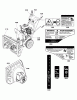 Murray 824LD (1696154-00) - 24" Dual Stage Snowthrower, 8HP (2012) Ersatzteile Decals Group (2990526_2990670)