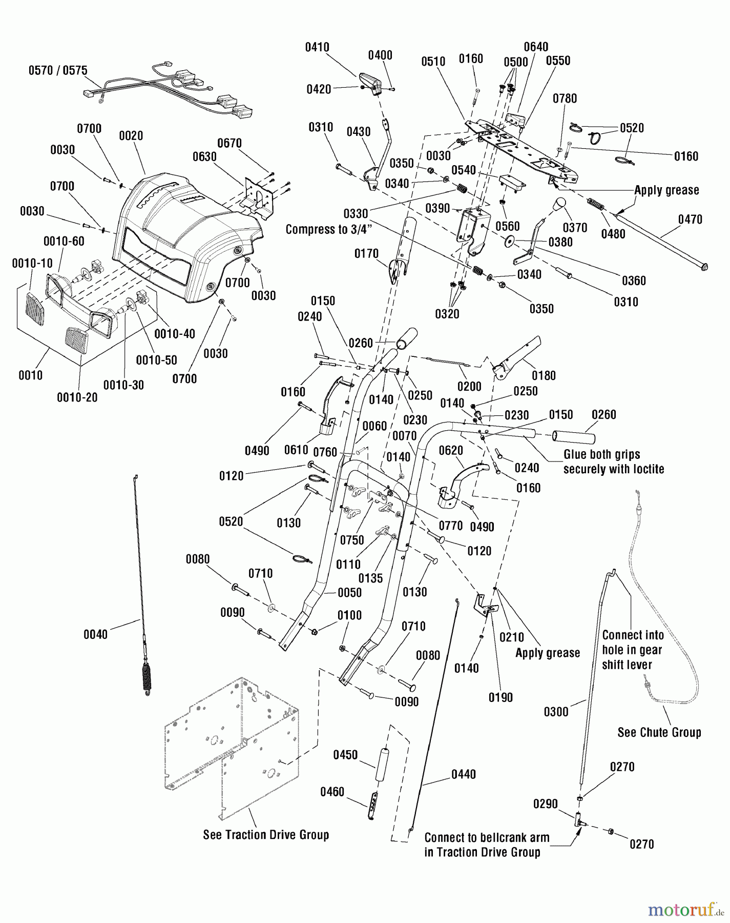 Murray Schneefräsen 827E (LP25937) (1695807) - John Deere 27
