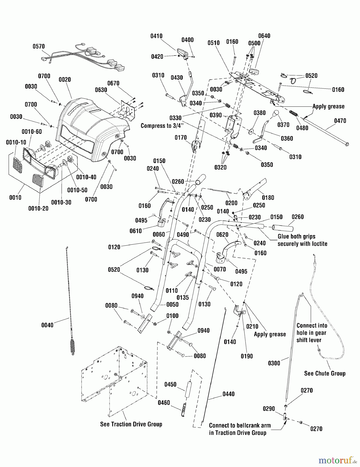 Murray Schneefräsen BM924E (1696254-00) - Briggs & Stratton 24