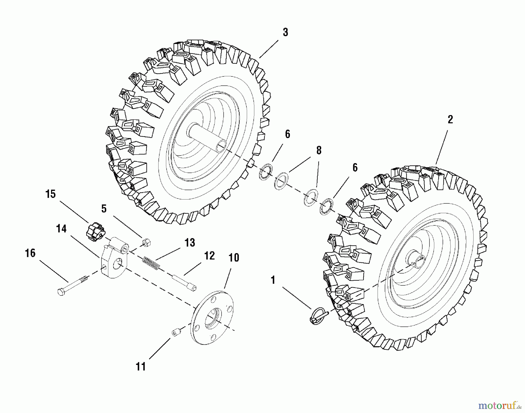 Murray Schneefräsen 928E (LP1695441) (1695441) - John Deere 28