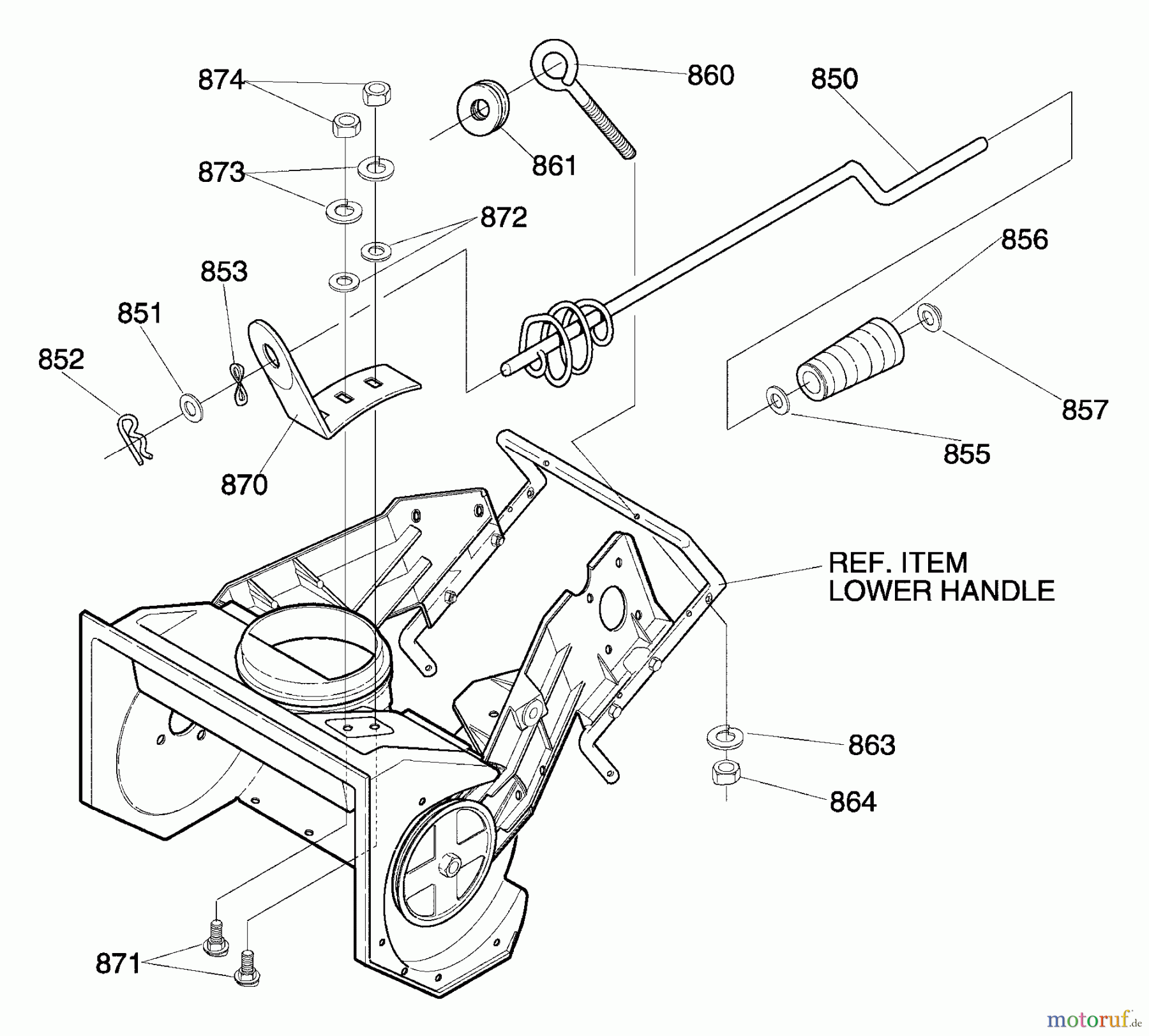  Murray Schneefräsen C950-52234-1 - Craftsman 22