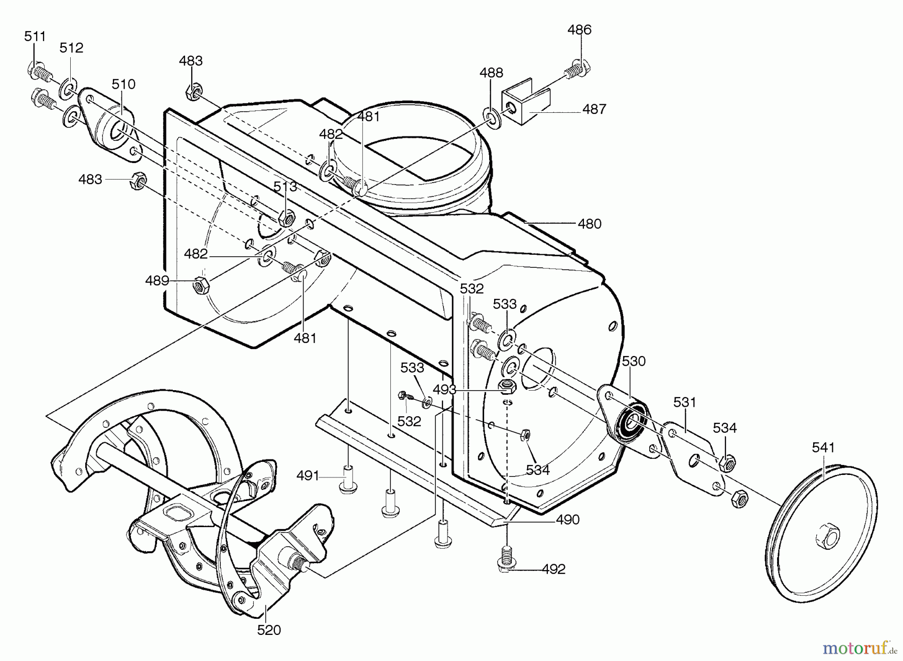  Murray Schneefräsen C950-52234-2 - Craftsman 22