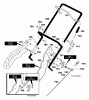 Murray C950-52234-2 - Craftsman 22" Single Stage Snow Thrower (2004) (Sears) Ersatzteile Handle Assembly