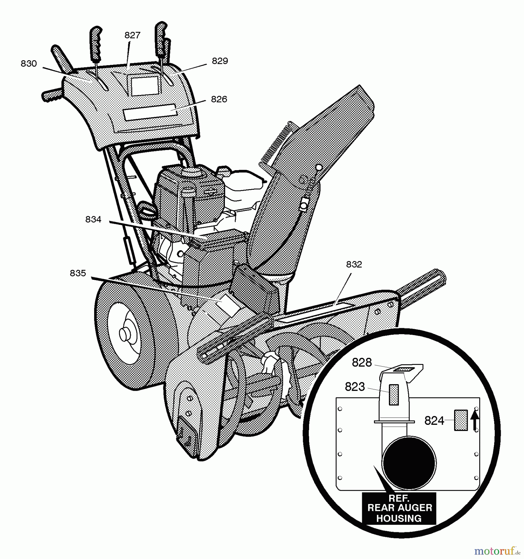 Murray Schneefräsen C950-52313-1 - Craftsman 33