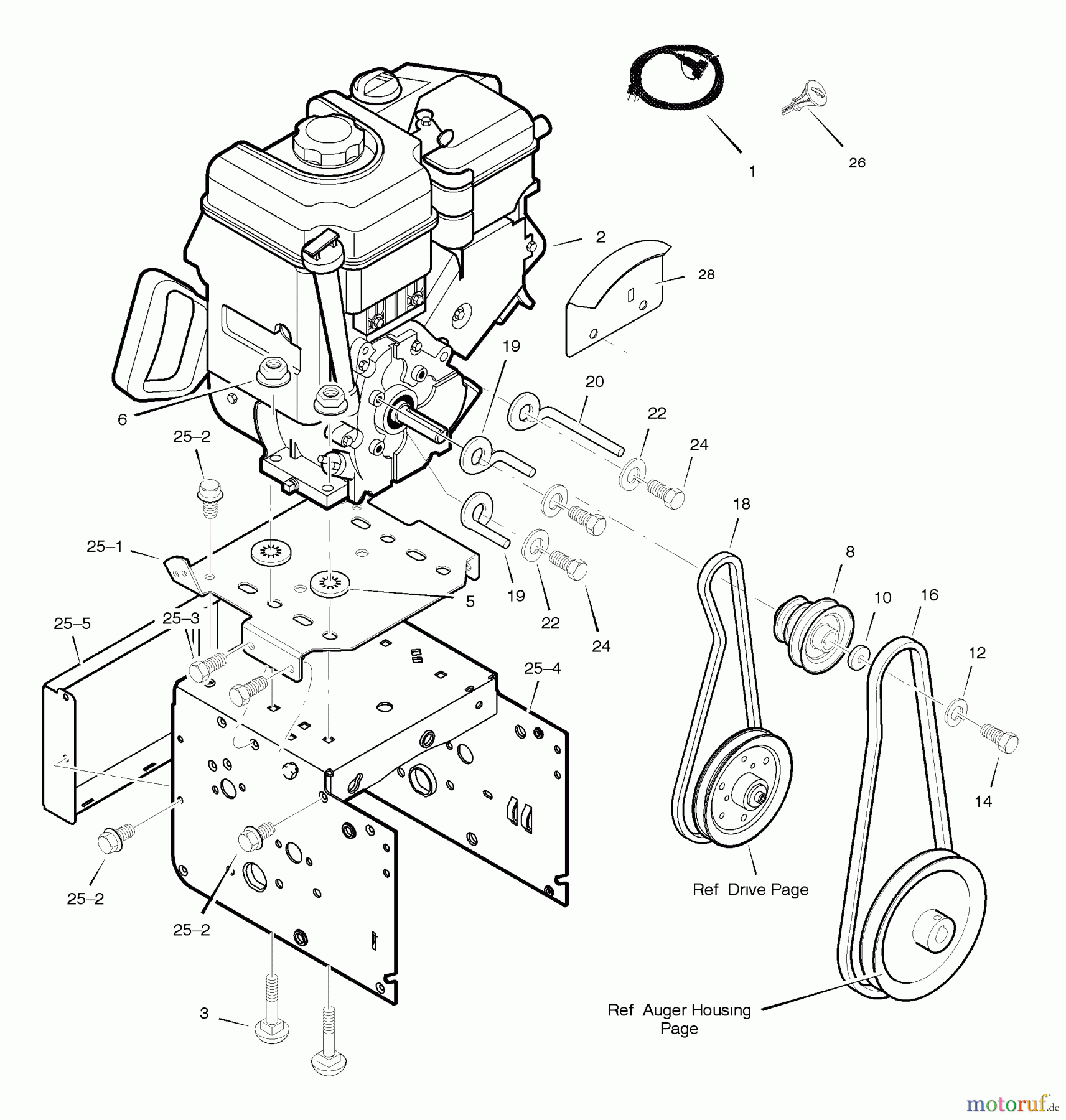  Murray Schneefräsen C950-52313-1 - Craftsman 33