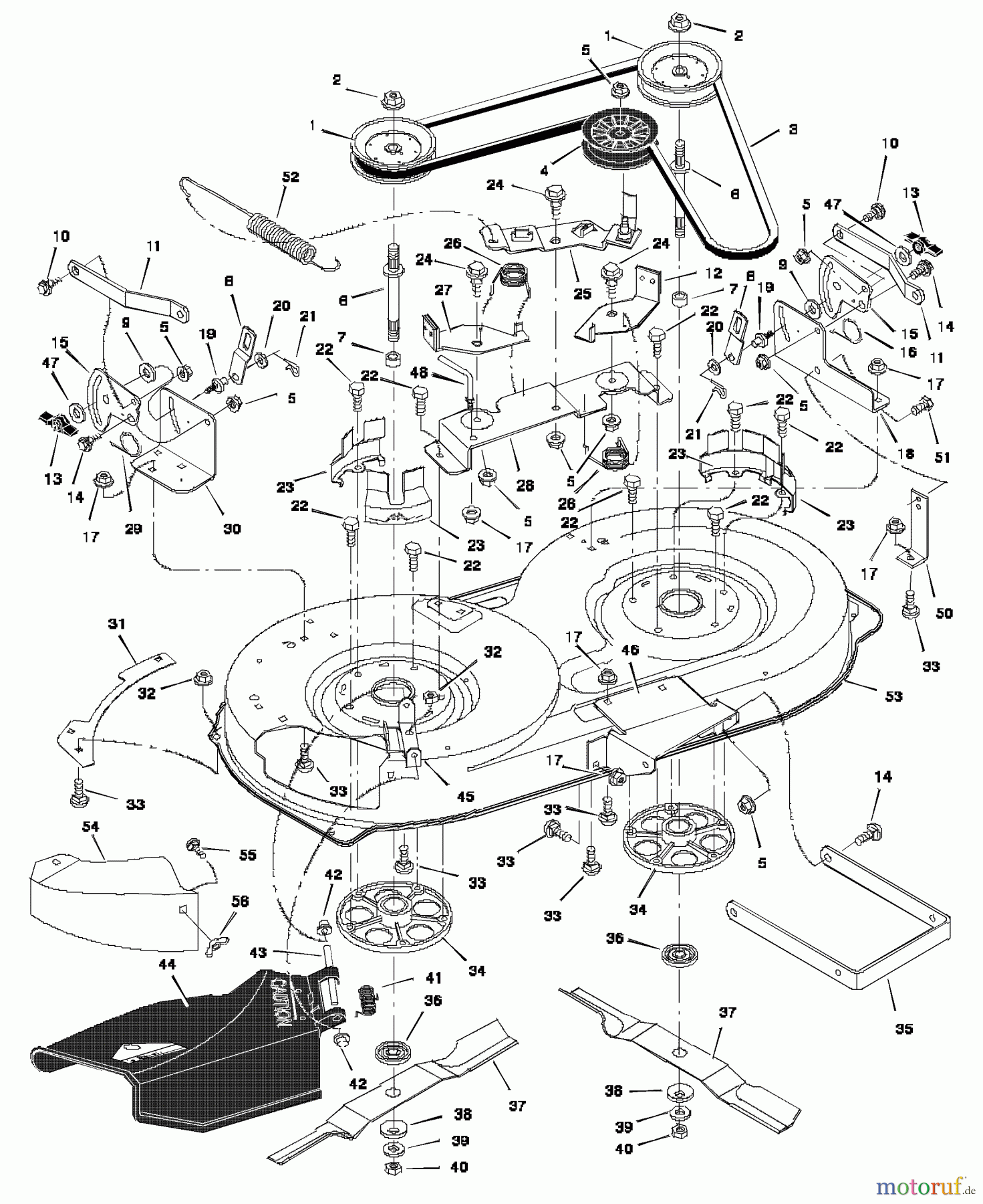 Murray Rasen- und Gartentraktoren 40530x83A - B&S/Murray 40