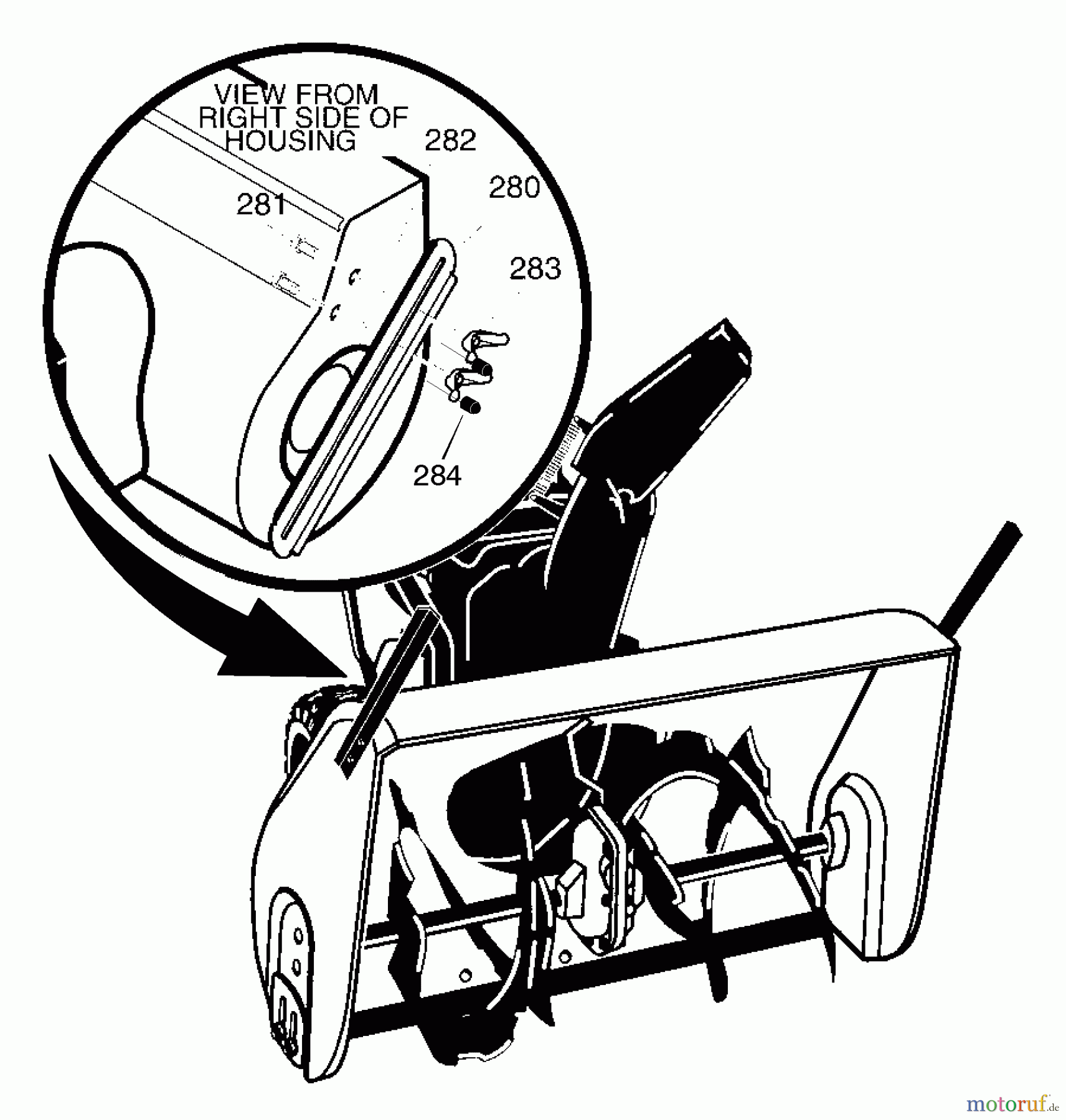 Murray Schneefräsen C950-52313-3 - Craftsman 32