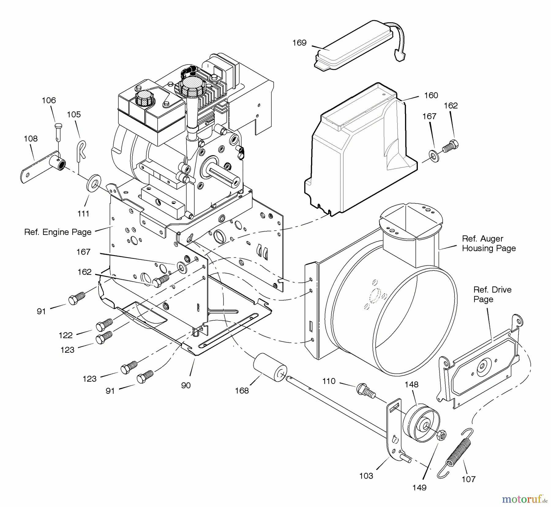 Murray Schneefräsen C950-52405-0 - Craftsman 22