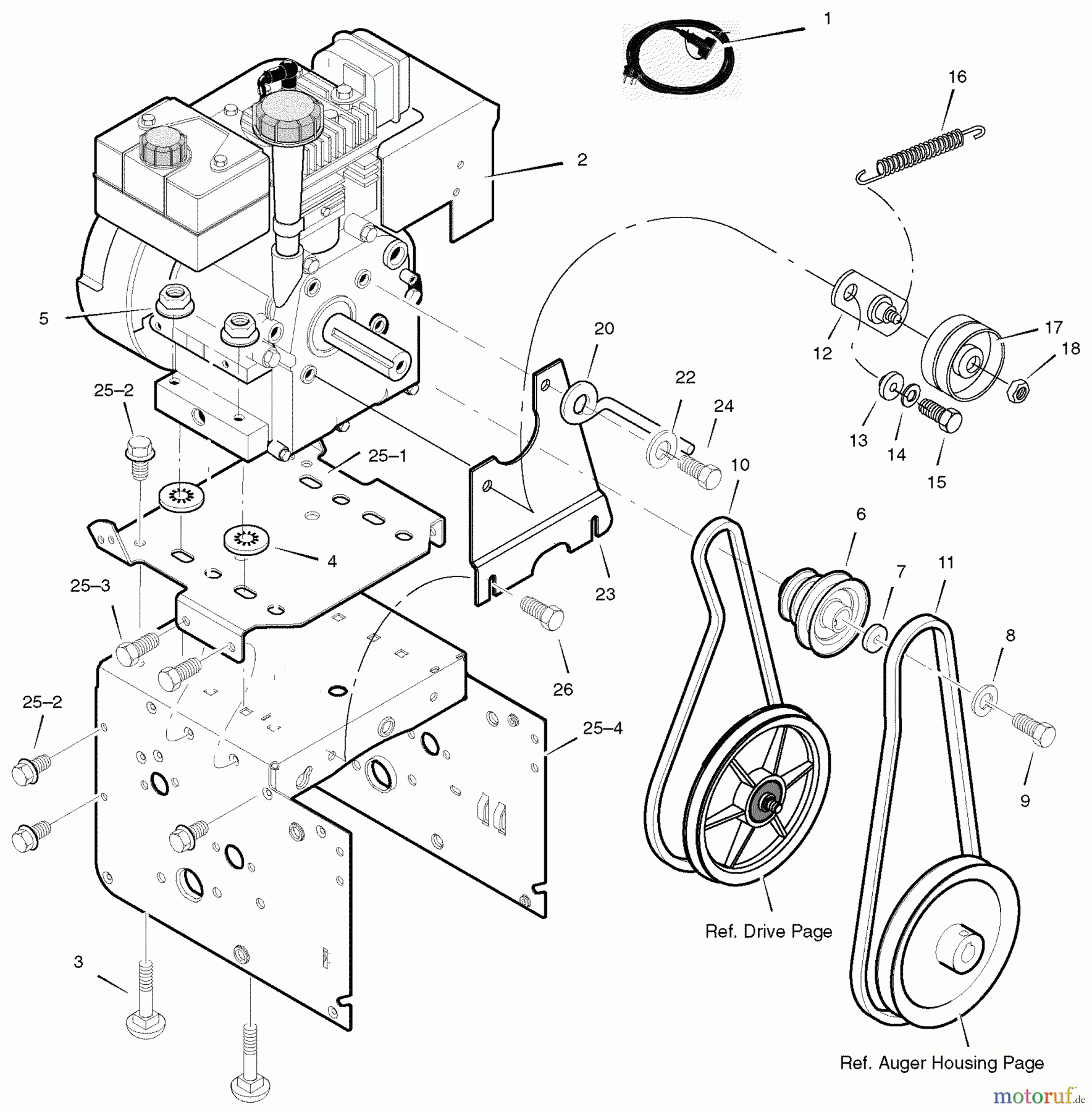  Murray Schneefräsen C950-52411-0 - Craftsman 29