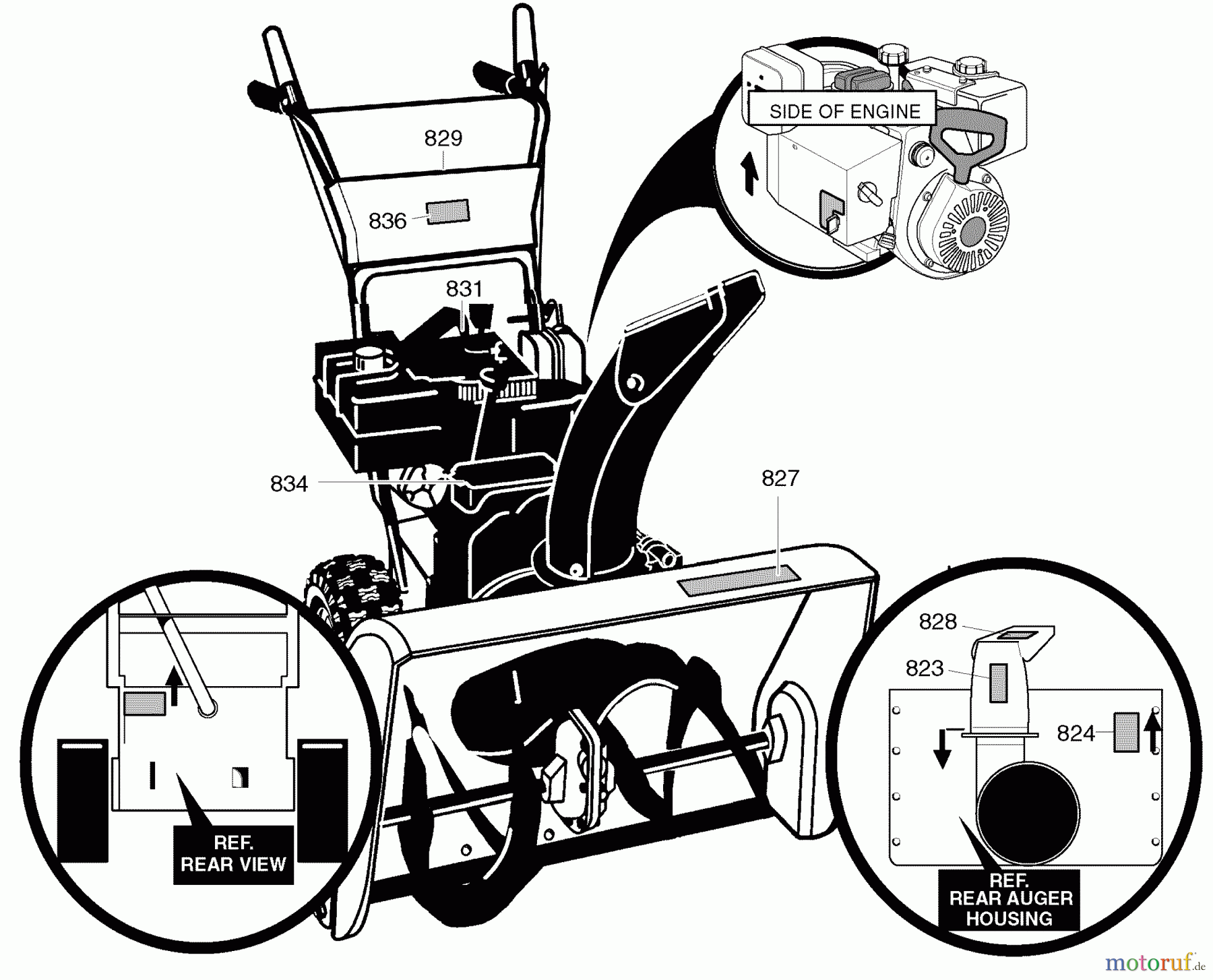 Murray Schneefräsen C950-52415-0 - Craftsman 22