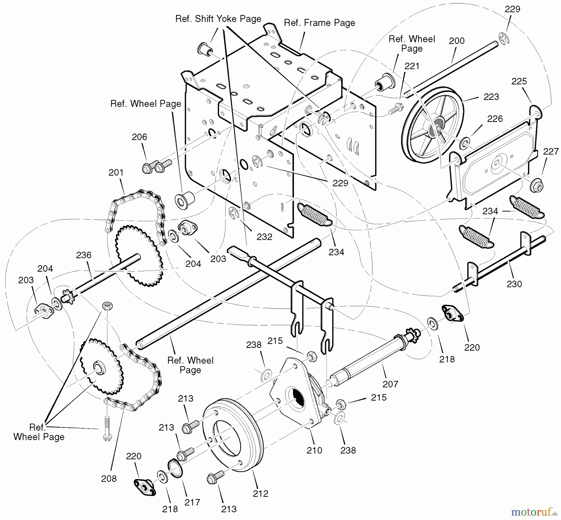 Murray Schneefräsen C950-52415-0 - Craftsman 22