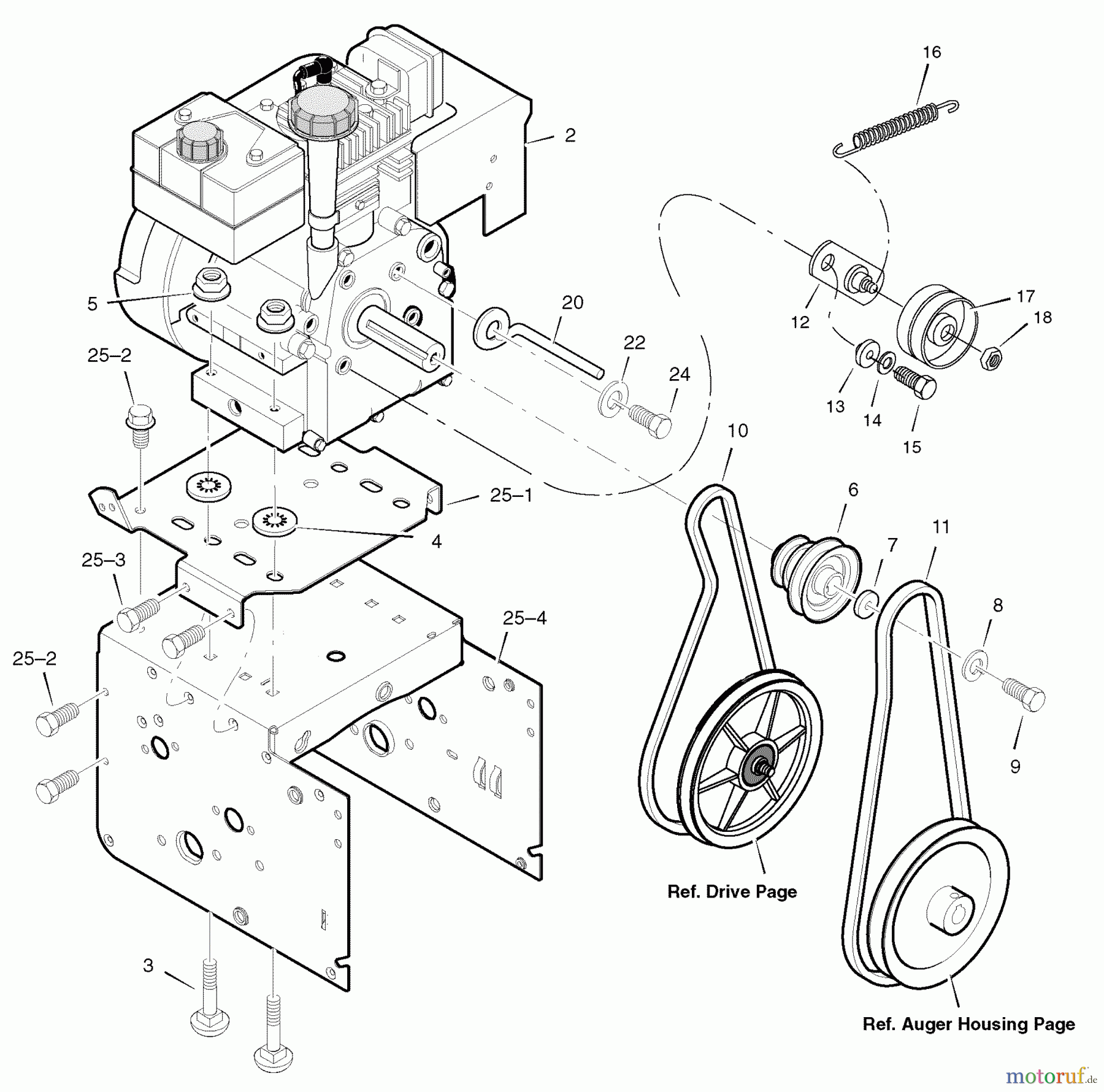 Murray Schneefräsen C950-52415-0 - Craftsman 22