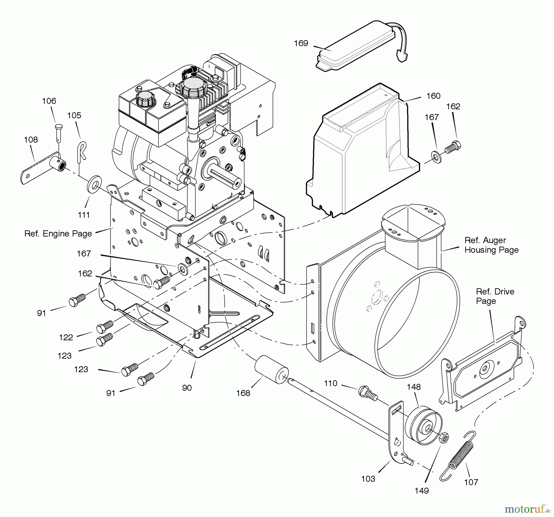 Murray Schneefräsen C950-52420-0 - Craftsman 27