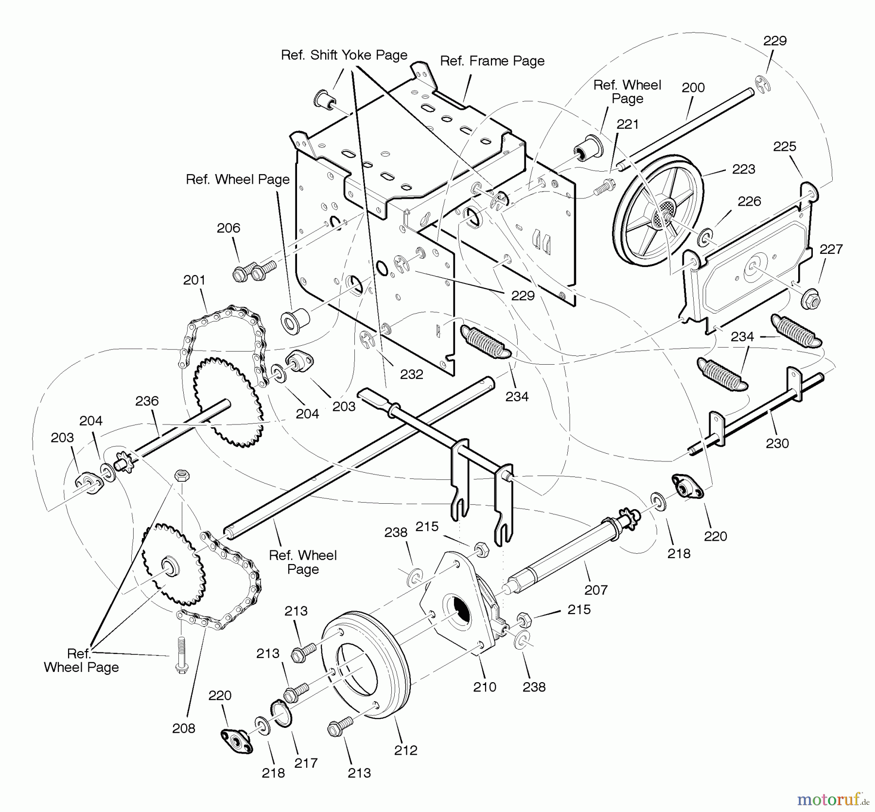  Murray Schneefräsen C950-52430-0 - Craftsman 27