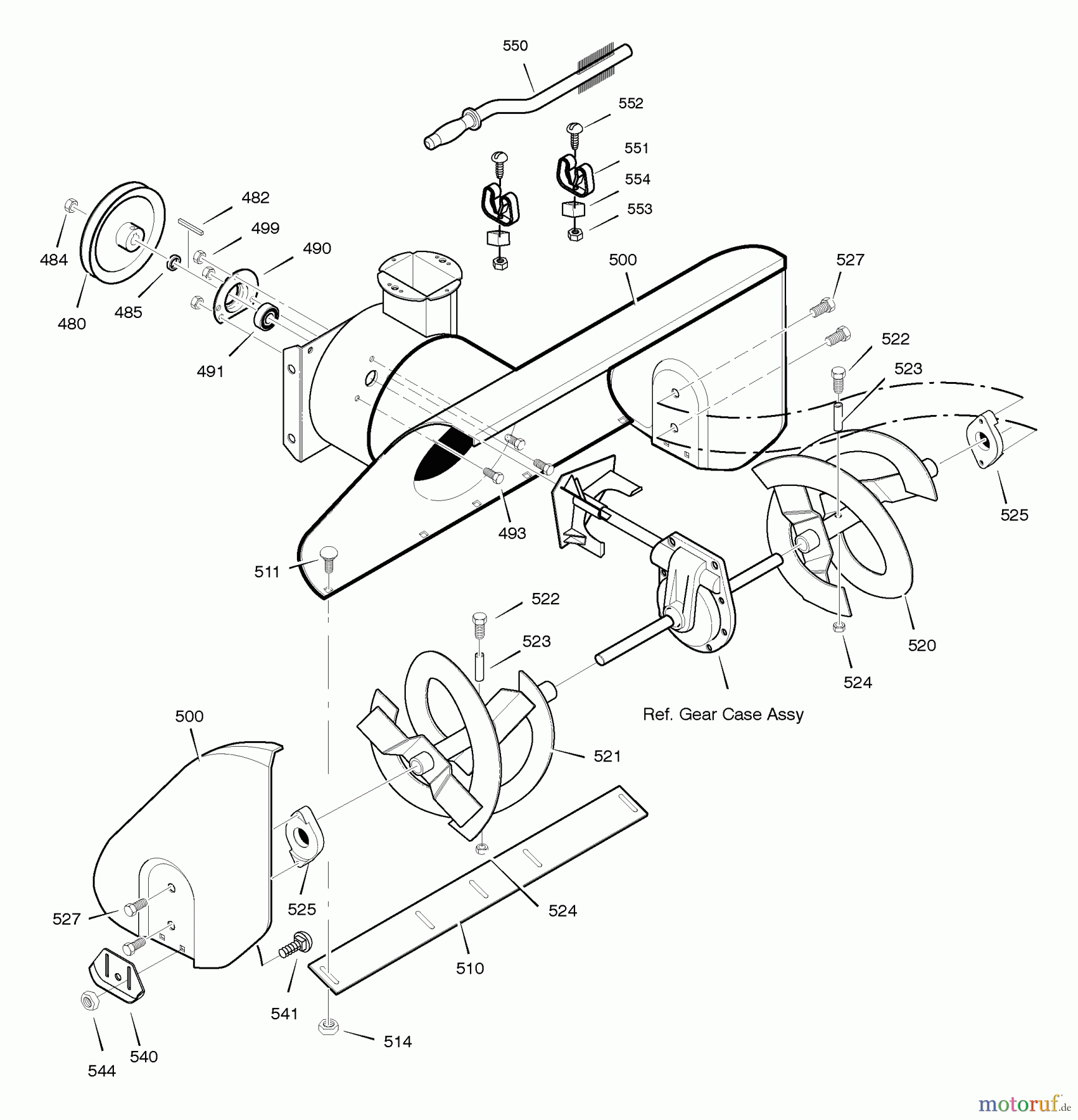 Murray Schneefräsen C950-52430-1 - Craftsman 27