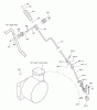 Murray C950-52430-1 - Craftsman 27" Dual Stage Snow Thrower (2005) (Sears) Ersatzteile Chute Rod