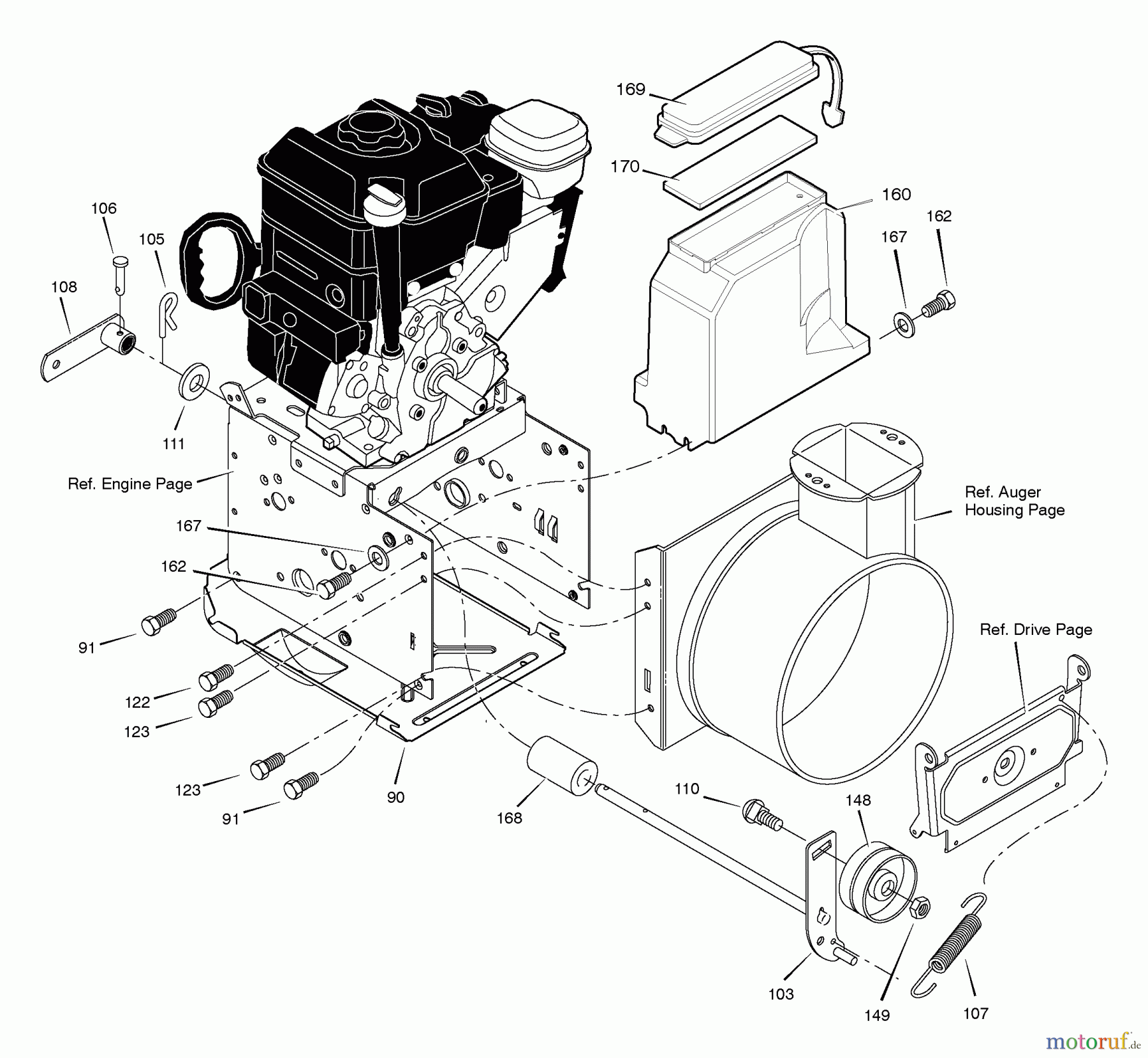 Murray Schneefräsen C950-52430-1 - Craftsman 27