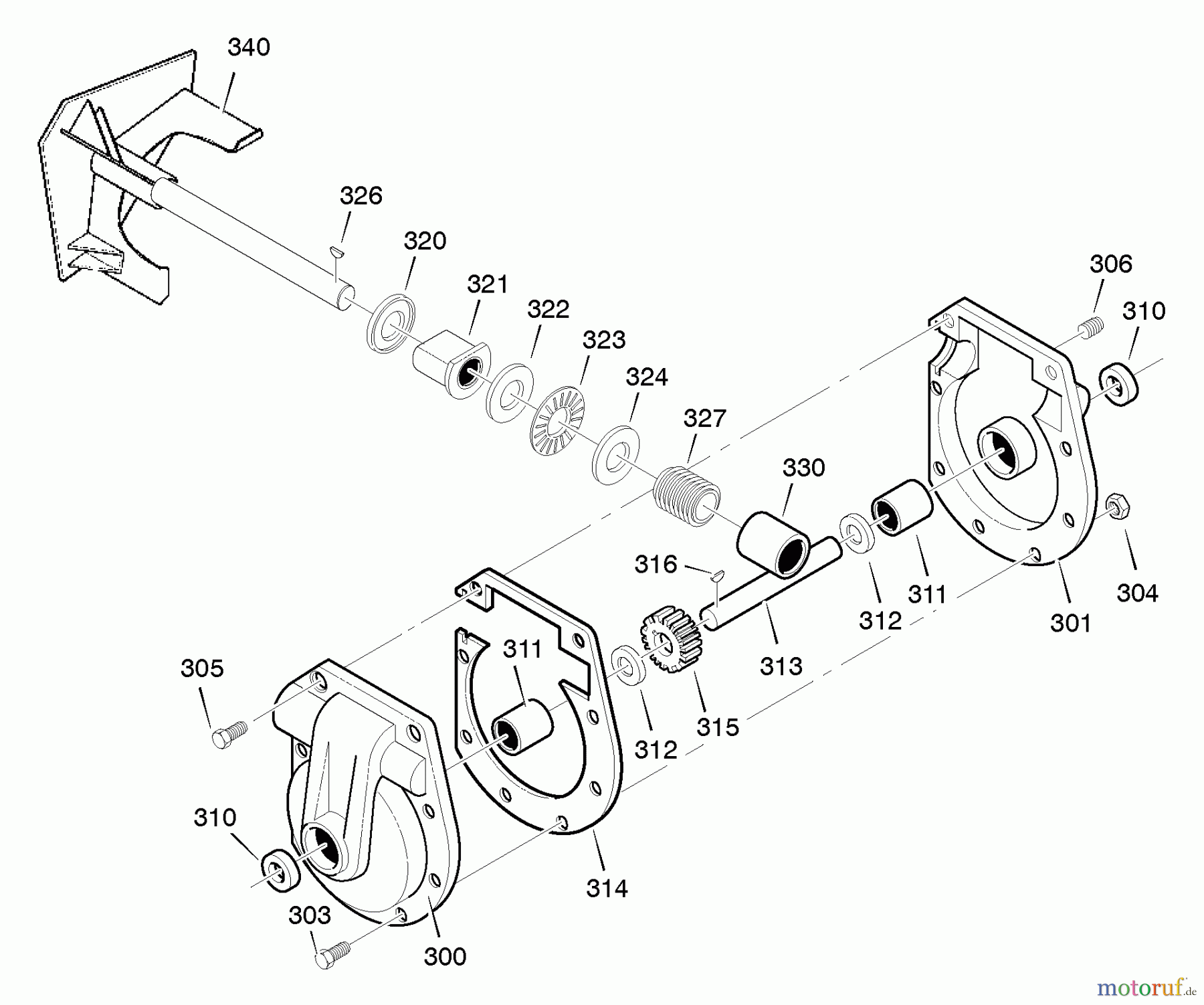Murray Schneefräsen C950-52430-1 - Craftsman 27