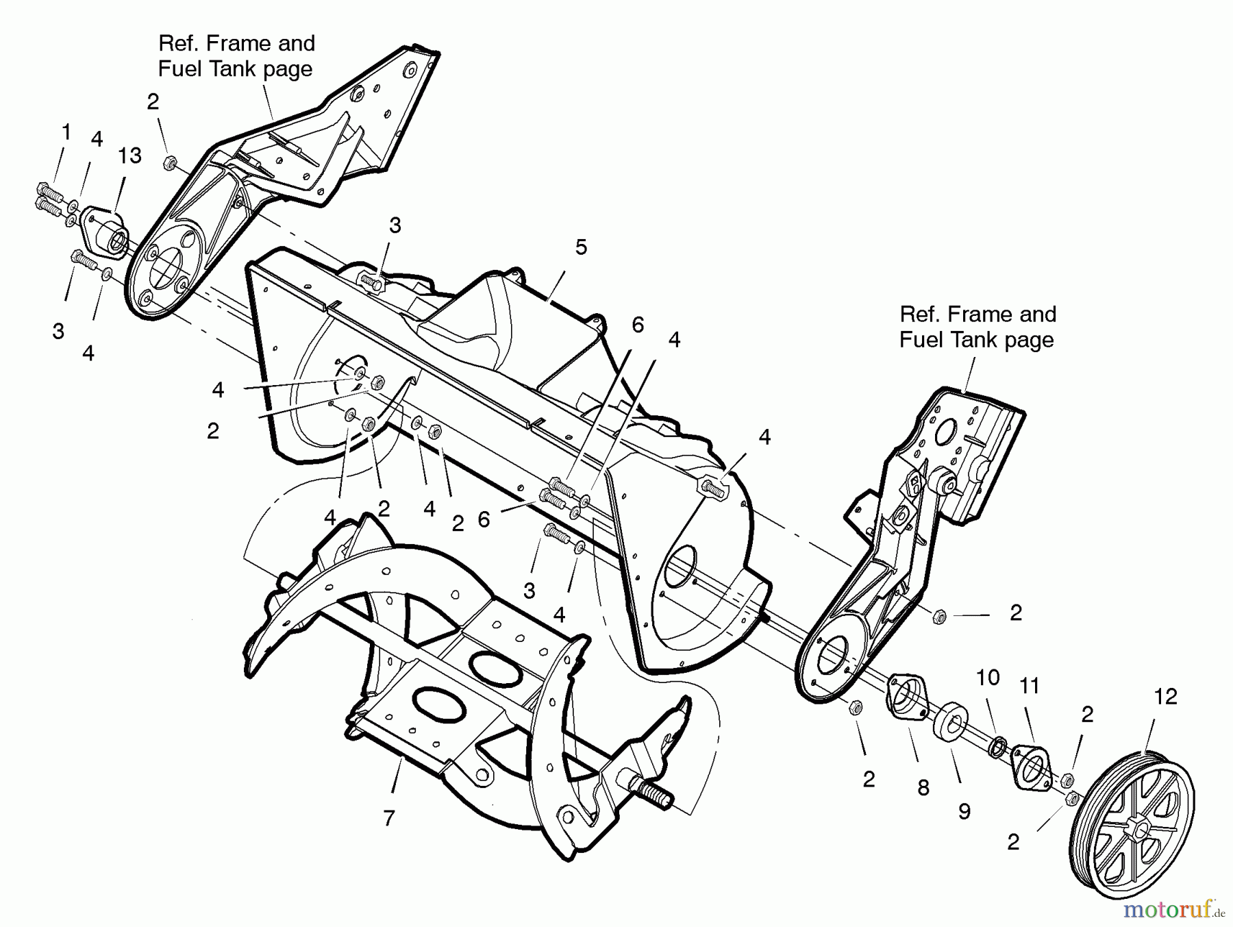  Murray Schneefräsen C950-52435-0 - Craftsman 22