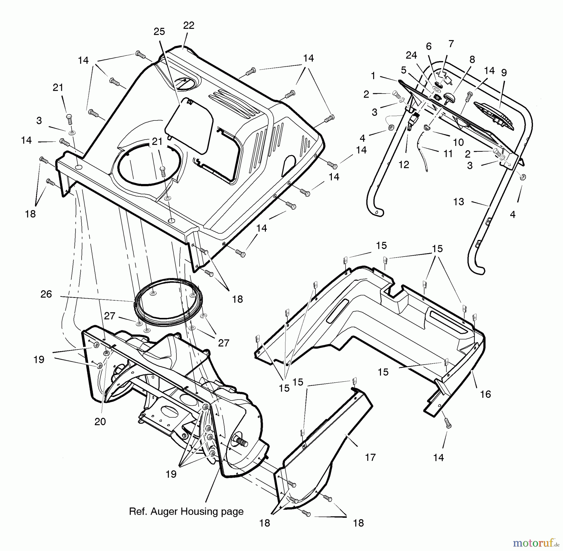 Murray Schneefräsen C950-52435-0 - Craftsman 22