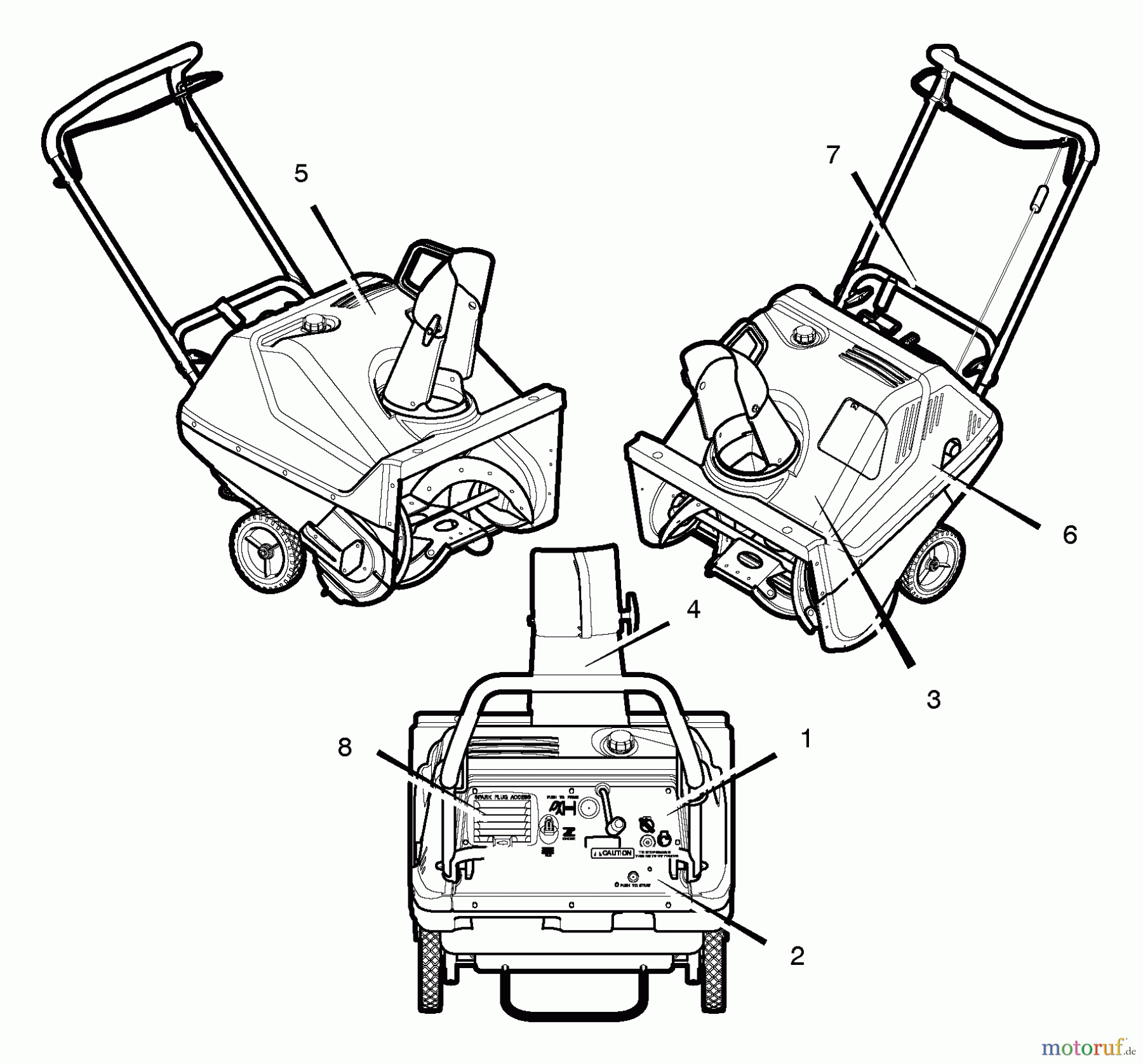  Murray Schneefräsen C950-52435-2 - Craftsman 22