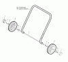 Murray C950-52435-3 - Craftsman 22" Single Stage Snow Thrower (2006) (Sears) Ersatzteile Wheels