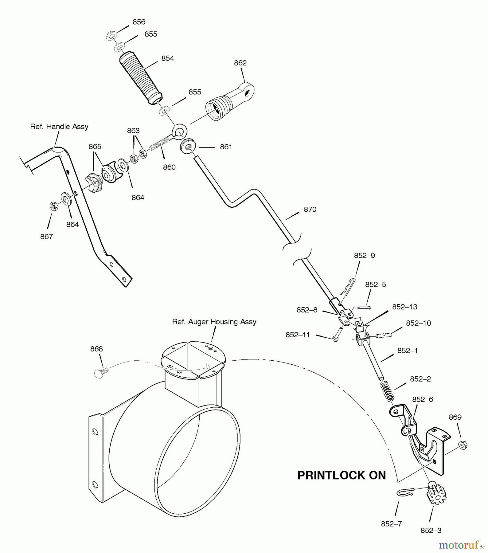  Murray Schneefräsen C950-52464-0 - Craftsman 21