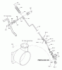 Murray C950-52464-0 - Craftsman 21" Dual Stage Snow Thrower (2004) (Sears) Ersatzteile Chute Rod