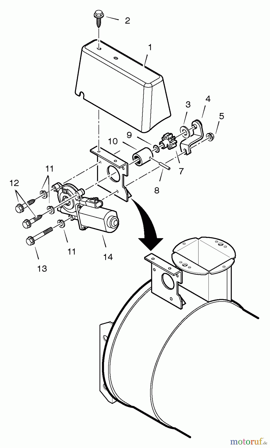  Murray Schneefräsen C950-52464-1 - Craftsman 30
