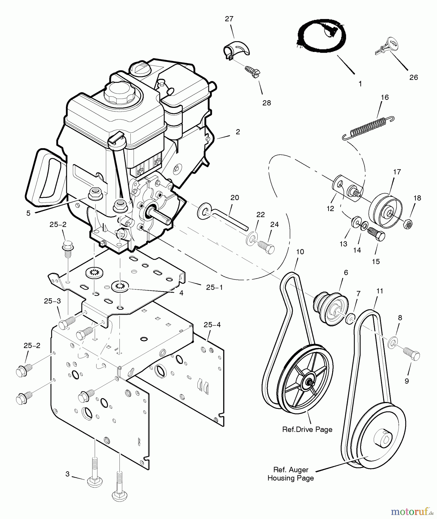  Murray Schneefräsen C950-52464-1 - Craftsman 30
