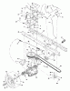 Murray 40541A - 40" Lawn Tractor (1997) Ersatzteile Motion Drive