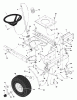 Murray 40541A - 40" Lawn Tractor (1997) Ersatzteile Steering