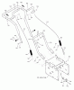 Murray C950-52726-0 (1695436) - Craftsman 30" Dual Stage Snow Thrower (2007) (Sears) Ersatzteile Handle Assembly