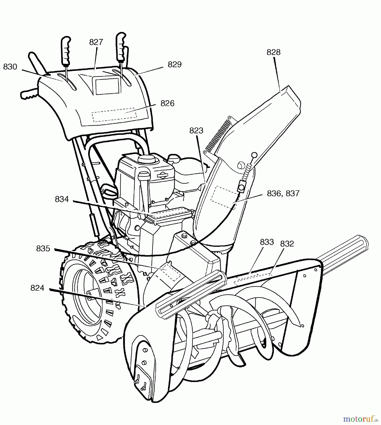 Murray Schneefräsen C950-52751-0 (1695385) - Craftsman 27